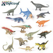 Gigicloud 14pcs Jurassic Dinosaur Figure Doll Simulation Dinosaur Model