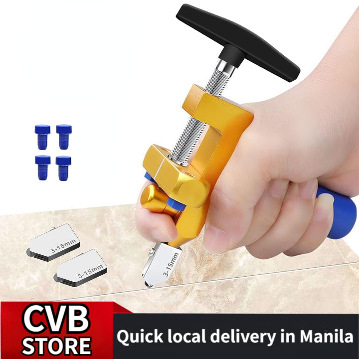 CVB Professional Glide Glass Tile Cutter 2 In 1 Ceramic Tile Glass ...