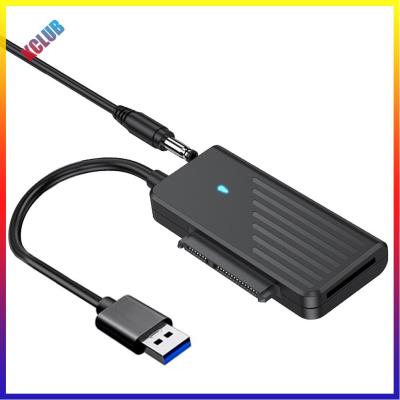 สายอะแดปเตอร์ซาต้า USB3.0 5Gbps 2.5/3.5นิ้วตัวแปลงฮาร์ดดิสก์ SSD M.2สำหรับแล็ปท็อปเดสก์ท็อปแปลงไฟฟ้าแบบโซลิดสเตท NGFF