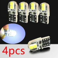 LED T10 4 ชิพ 3030 Silicone (สีขาว) 4 หลอด 4pcs