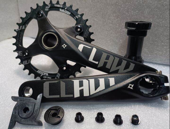 Prowheel Claw HollowTech Crankset 36T | Crank Arm+BB+Chainring+Bolts ...