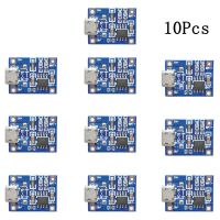 10pcs Micro USB 5V 1A 18650 TP4056 ลิเธียมแบตเตอรี่ชาร์จโมดูลคณะกรรมการชาร์จพร้อมการป้องกันฟังก์ชั่นคู่ 1A Li-ion