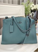 พร้อมส่ง ของแท้ ของใหม่ ?% ?Coach CHARLIE MEDIUM CARRYALL #25137 กระเป๋าโคช รุ่นชาร์ลี สีดาร์ค เทอควอยซ์ สีนี้หายากค่ะ