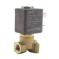 Jiayin JYZ-3 3มม. Nc 22 Way AC 230V G18 "ทองเหลืองไอน้ำเหล็ก2ตำแหน่ง2 Way Steam Gas Solenoid วาล์วน้ำ