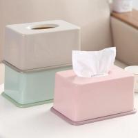 3Colors Multi-function Lifting Style Tissue Box Desktop Storage Box Living Room Table Napkin Tray