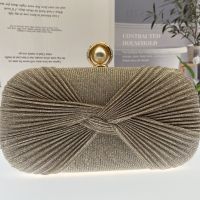 Hot selling European and dinner bag pleated clutch elegant cheongsam party dress princess cosmetic