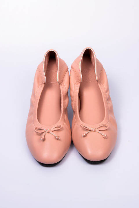 sincera-brand-premium-flat-shoes-รองเท้าคัชชู-สีชมพู-pink-nude-ส้นแบน-หนังนิ่ม-ใส่สบาย-ไม่กัดเท้า