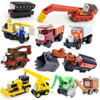 รถขุดรถบรรทุก Thomas And Friends ของแท้รถปราบดินรถไฟของเล่น Kids Toys สำหรับเด็กชายรุ่น1:43ของขวัญวันเกิดเด็ก