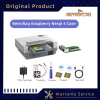 RETROFLAGราสเบอร์รี่Pi 4กรณีNESPi 4กรณีพร้อมปลั๊กEUหรือสหรัฐเสียบUSB-Cแหล่งจ่ายไฟสำหรับราสเบอร์รี่Pi 4รุ่นB