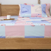 Bonenjoy TPU Waterproof Material Bed Sheet with Rubber Elastic Single Size Bed Linen for Kids Cartoon Bed Fitted Sheet Sets