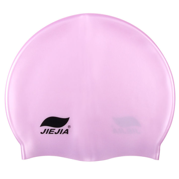 sysport-swimming-cap-goggles-set-sc-monochrome-silicone-waterproof-solid-color-man-women-swim-cap