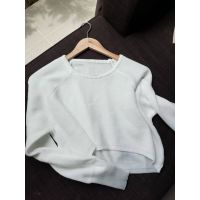 HualHub_พร้อมส่ง Vanilla Sweater! เสื้อครอปไหมพรม แขนยาว