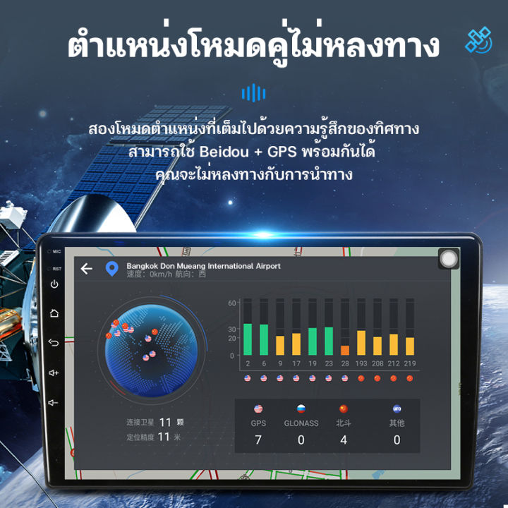 จอแอนดรอยแท้-9-10นิ้ว-จอandriod-เวอร์ชั่น11-wifi-นำมาsim-ช่องเสียบการ์ด-แบ่งจอได้-ดูyoutube-ดูnetflix-ระบบเสียงdsp-รองรับ-apple-carplay-360-พาโนรามา-จอแอนดรอย-8-core