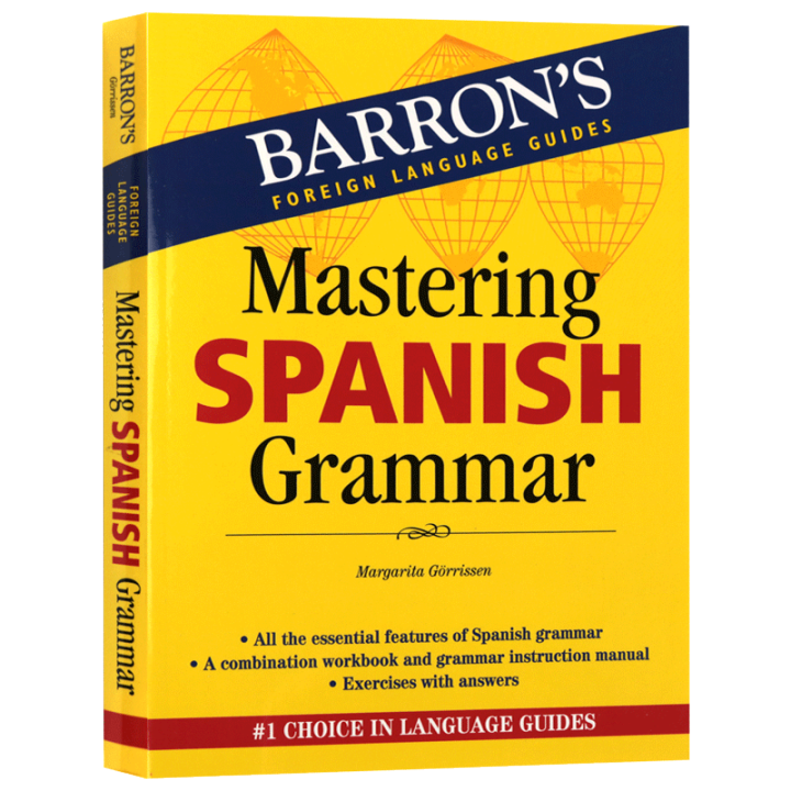 Mastering Spanish Grammar Original Language Learning Books Lazada.co.th