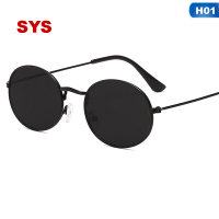 SYS คลาสสิกแว่นตากันแดดแว่นกันแดด Polarized Polarized แว่นตากันแดดผู้ชายผู้หญิงกรอบโลหะสีดำเลนส์แว่นตาขับรถ