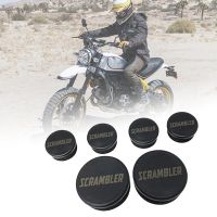 ชุด6ชิ้นของตกแต่งปลั๊กฝาปิดสำหรับ Ducati Scrambler 800 400 2013 2014 2015 2016 2017 2018 2019 2020โมเดลฝาครอบกรอบ