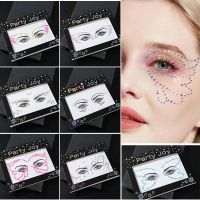 3D Sexy Body Temporary Tattoos for Women Face Rhinestones for Face Rave Festival Face Jewels Glitter for Face Stickers on Face Stickers