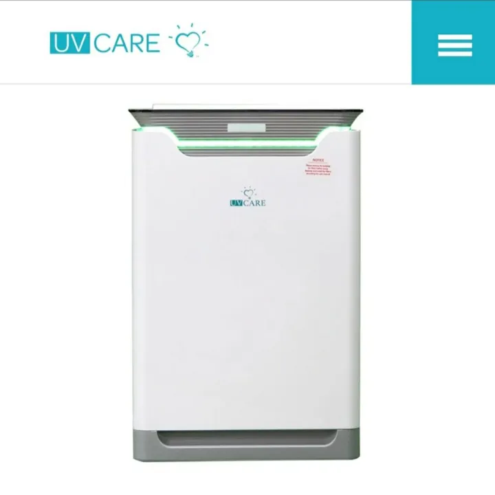 UV Care Air Purifier with Humidifier with HEPA filter and UV Germicidal