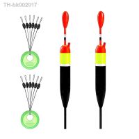 ♝❀✆ 2pcs Slip Bobber Fishing Floats and 2 pack Float Stops Balsa Slip Floats Fishing Corks for Crappie Panfish Trout Bass