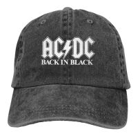 Summer Style Acdc Back In Vintage Album Cover Personalization Printed Cowboy Cap