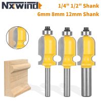 NXWIND 1PC Double Round Nose Bit Router Bit เครื่องตัดมิลลิ่งงานไม้สําหรับไม้ Bit Face Mill Carbide Cutter End Mill