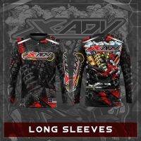 2023 Newlongsleeves ระเหิด) X-Adv (3d เต็มพิมพ์แขนยาวรถจักรยานยนต์ย์ขนาด Xs-4xl