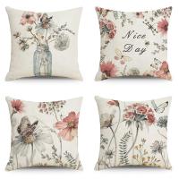 【JH】 Best Selling Print Cover Border Sofa Cushion