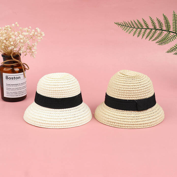 lowest-price-mh-ตุ๊กตาแฟชั่น-house-hand-woven-straw-hat-สำหรับ1-6ตุ๊กตาอุปกรณ์เสริมตกแต่ง