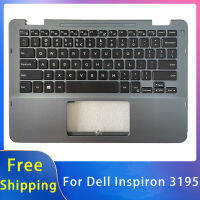 ใหม่สำหรับ Inspiron 3195เปลี่ยนอุปกรณ์แล็ปท็อปแป้นพิมพ์สีเทา0NMFW3