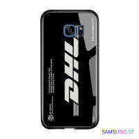 UCUC เคสโทรศัพท์เคสสำหรับSamsung Galaxy S7 S7กรณีแบนSamsungs7กันกระแทกPOPยอดนิยมแบรนด์DHL Expressศุลกากรป้ายกระจกเทมเปอร์ฝาหลังเคสป้องกัน