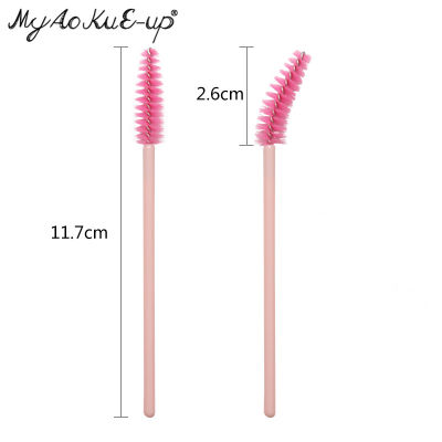 1000pcs New Eyelashes Brushes Soft Head For Eyelashes Eyebrow Applicator Mascara Wand Microbrush brushes Makeup Brushes