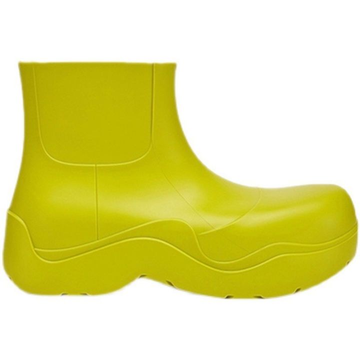 2023changtang5320-ผู้หญิงรองเท้าฝน2022ใหม่สุภาพสตรีเดินลื่นกันน้ำข้อเท้ารองเท้าด้านล่างหนาสั้นboot