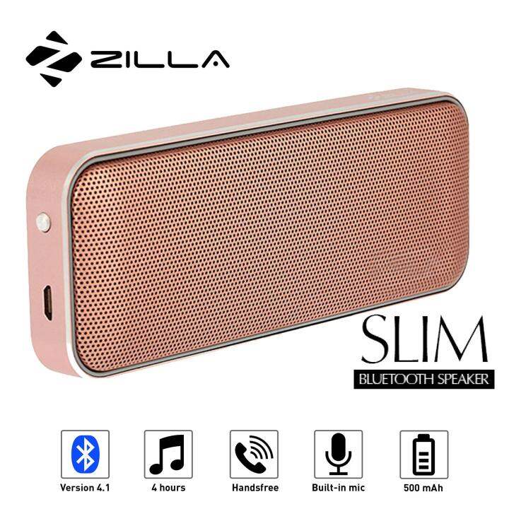 Zilla BT202 Card Shaped Leather Finish Bluetooth Speaker 10W Super