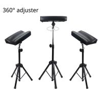 ✁ Tattoo Arm Leg Rest Stand Portable Fully Adjustable Chair For Professional Tattoo Studio Work Supply Bed Stool 55 66.8cm