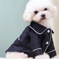 ZZOOI Korean Style Pet Pajamas Comfortable Breathable Dog Shirts Luxury Clothes For Dog Fashion Dog Pajamas Pet Clothing Pet Supplies