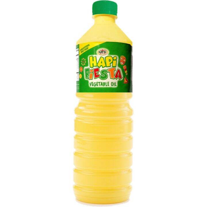 UFC Hapi Fiesta Vegetable Oil Pet 1 Liter Lazada PH