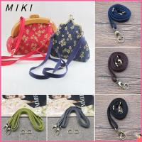 MIKI 130ซม. ค่ะ สายกระเป๋าผ้าใบ ปรับได้ปรับได้ หมุดเสริมความแข็งแรง สายรัดกระเป๋า Crossbody แฟชั่นสำหรับผู้หญิง เข็มขัดกระเป๋าสำรอง สำหรับผู้หญิง