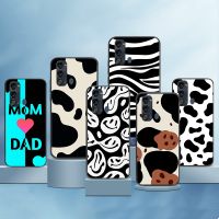 【hot】✉◎❉  Leopard Itel Vision 3 Soft Capa Painted Back Coque