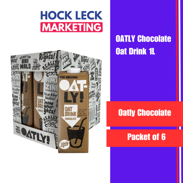 Oatly Oat Drink Chocolate 1L (Fresh Stock From Singapore) Lazada
