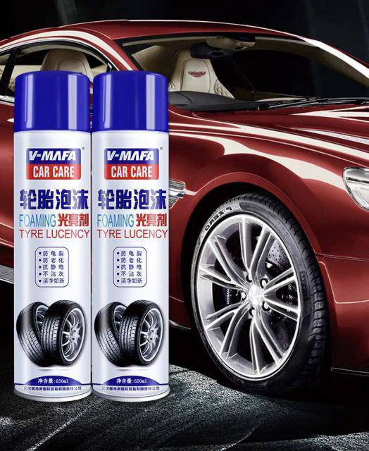 v-mafa-carcare-สเปรย์โฟมเคลือบเงายาง-เคลือบเงา-สำความสะอาดล้อแมกซ์-650-ml