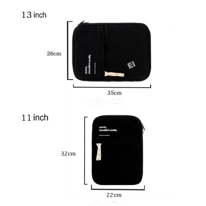 กระเป๋าแล็ปท็อป-สไตล์เกาหลี-สําหรับ-tablet-pouch-14-13-11-นิ้ว