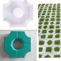 ✹♝ DIY Path Maker Middle Of Hole SHape Garden Path Concrete Plastic Brick Mold Paving Pavement Walkway Molds