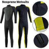 Neoprene Diving Clothing 3mm Cold Proof Unisex Diving Clothing Sub Fishing with Zipper Elastic Anti-scratch Diving Equipment