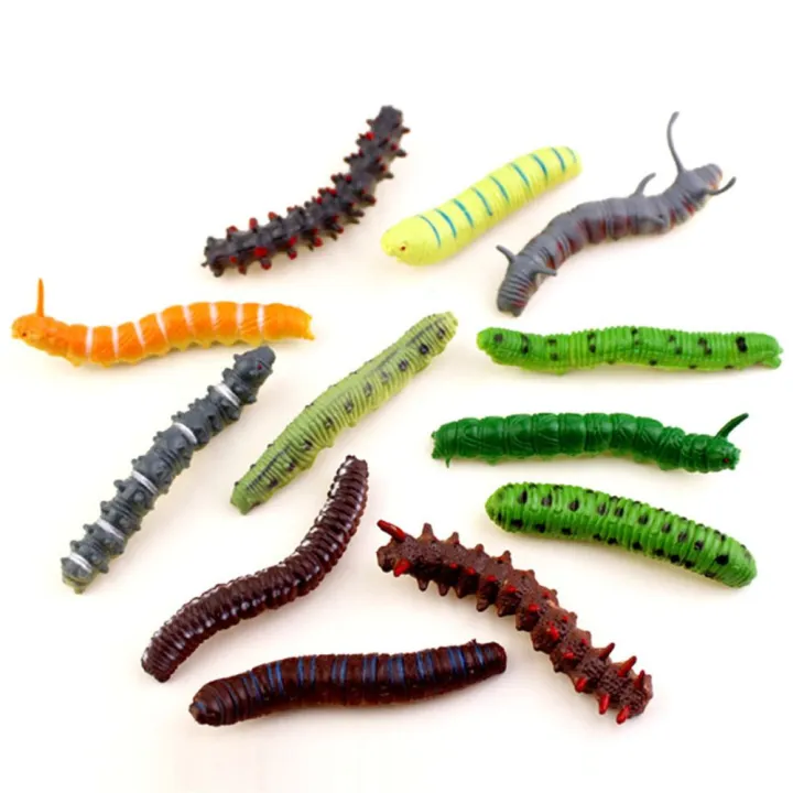 ROSEMAR Different Jokes Gags Realistic Fake Caterpillar Insect Animals ...