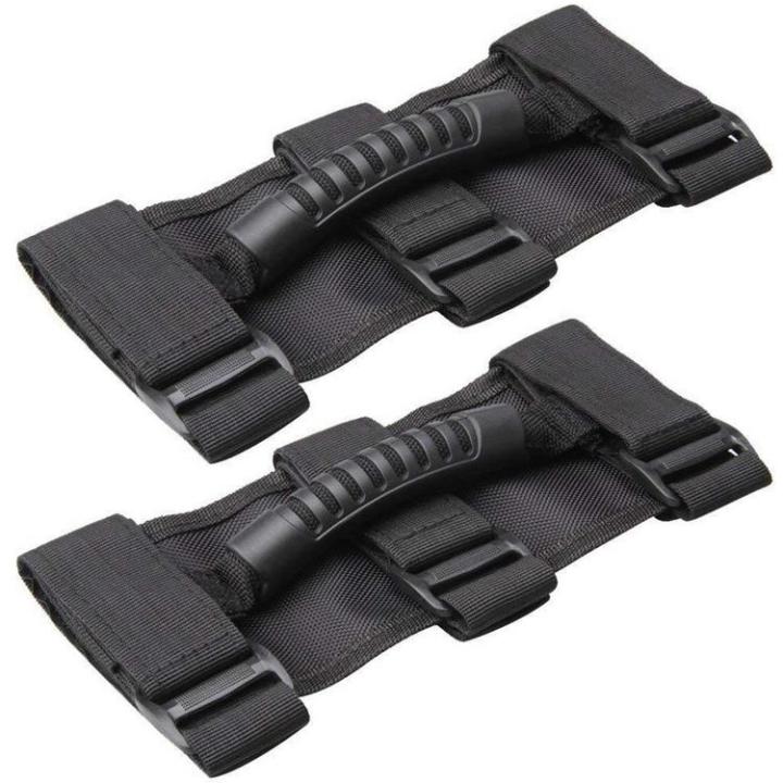 roll-bar-grab-handles-2pcs-grab-handles-car-grip-handle-roll-bar-practical-and-anti-slip-grab-bar-handle-set-exquisite-interior-accessories-for-car-and-off-road-vehicles-workable