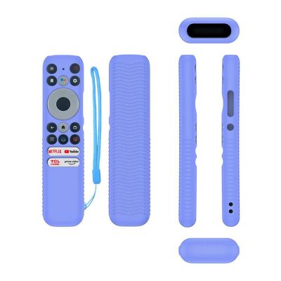 For Tcl Rc902N Fmr1 Tv Remote Control Case Antifall Dust Protective Silicone Cover Remote Accessories