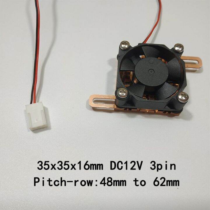 Pure Copper Northbridge Motherboard Chipset Heatsink Cooler Radiator