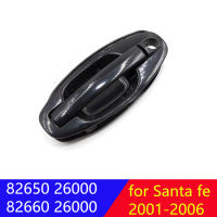 สำหรับ Hyundai Santa Fe 2001-2006ด้านหน้าด้านนอกรถประตู Handle ภายนอก Handle ด้านหลัง8265026000 8266026000 8365026000 8366026000