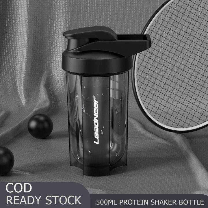 TTMU 500ml Protein Shaker Bottle Outdoor Portable Fitness Gym Baby