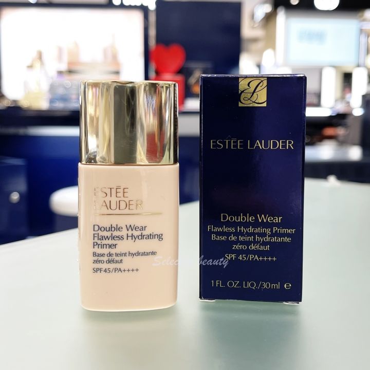 ESTEE LAUDER ไพรเมอร์ Double Wear Flawless Hydrating Primer Spf45 30 ml Lazada.co.th